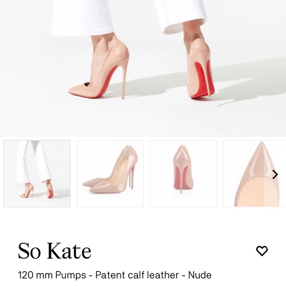 So Kate nude Christian Louboutin 38.5, GORGEOUS - Picture 6 of 6